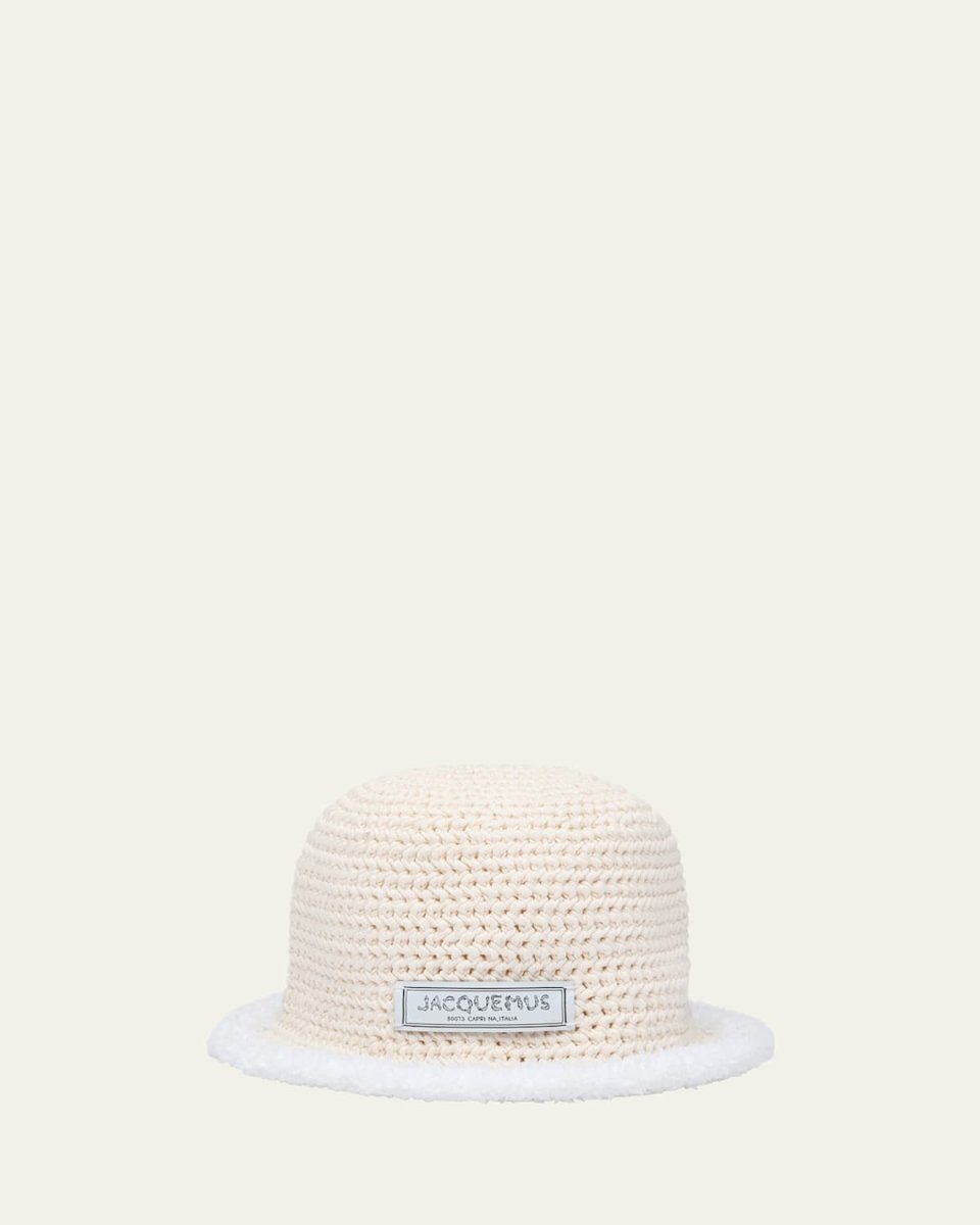 Le Bob Bordino Bucket Hat With Sherpa Trim